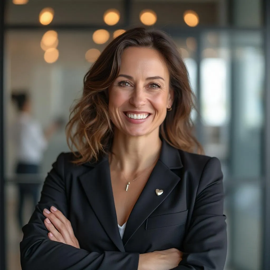 Portrait de Chloé Dubois, PDG